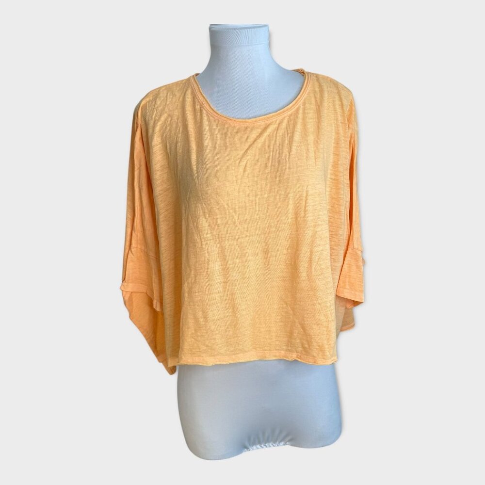Free People Movement Burn Baby Burn Tee‎ in Morning Sun Size XS